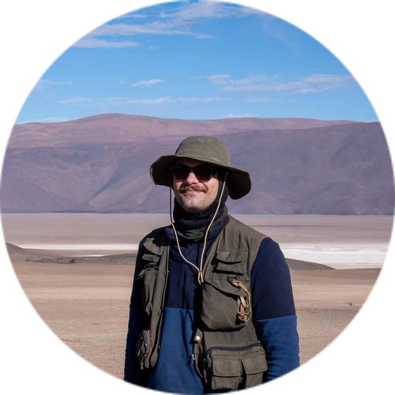 Portrait Damien Marion geologist